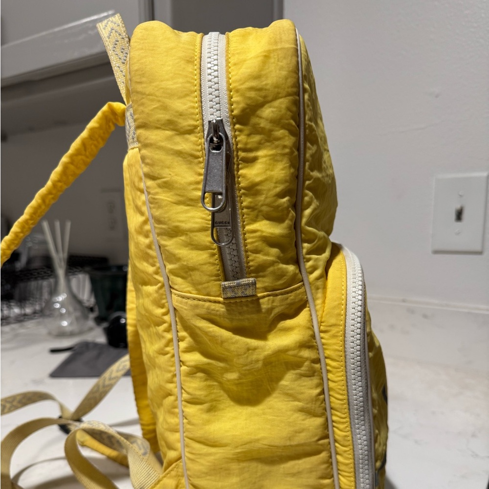 Gucci Medium Blind For Love 80s Patch Backpack - image 5